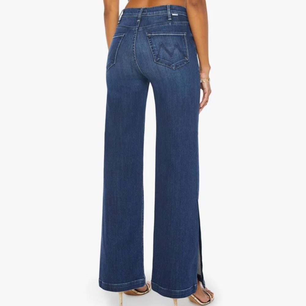 MOTHER High Rise Blue Jeans